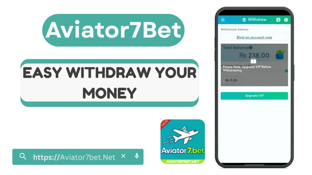 Aviator7Bet Withdraw